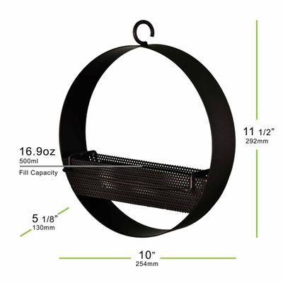 Show full view: Mosaic Birds Bistro Bird Feeder, 16.9-oz, Copper slide 7 of 8