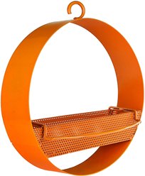 Mosaic Birds Bistro Bird Feeder, 16.9-oz, Orange