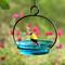 Show in main carousel: Mosaic Birds Cuban Hanging Bird Bath & Feeder, 20-oz, Aqua slide 5 of 9