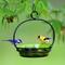 Show in main carousel: Mosaic Birds Cuban Hanging Bird Bath & Feeder, 20-oz, Lime slide 3 of 9