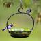 Show in main carousel: Mosaic Birds Cuban Hanging Bird Bath & Feeder, 20-oz, Lime slide 7 of 9
