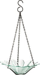 Mosaic Birds Daisy Petite Hanging Bird Feeder, 10.1-oz, Clear