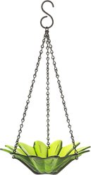Mosaic Birds Daisy Petite Hanging Bird Feeder, 10.1-oz, Lime