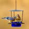 Show in main carousel: Mosaic Birds Floral Hanging Bird Feeder, 3.4-oz, Cobalt slide 3 of 6