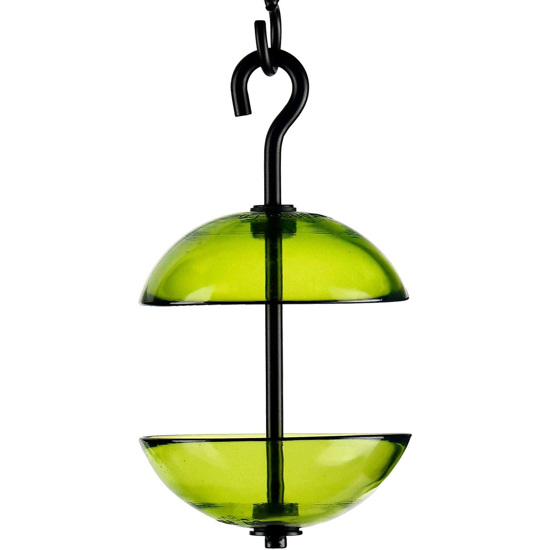 Mosaic Birds Hanging Double Poppy Bird Feeder, Lime