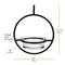 Show in main carousel: Mosaic Birds Hummble Basic Bird Feeder, Clear slide 9 of 10