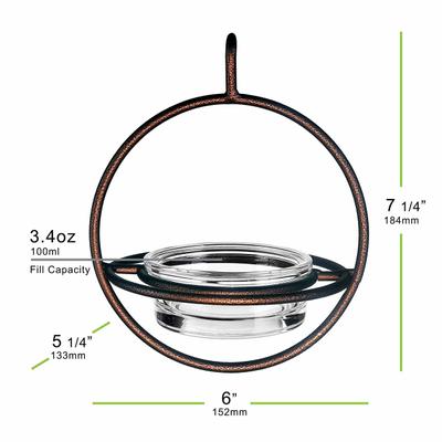 Show full view: Mosaic Birds Hummble Bold Bird Feeder, Cooper, 1 slide 9 of 9