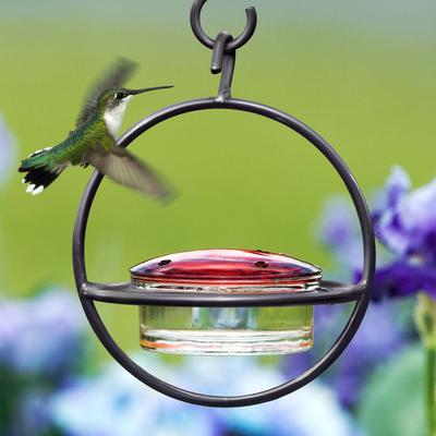 Show full view: Mosaic Birds Hummble Bold Wild Bird Feeder, Black slide 2 of 4