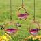 Show in main carousel: Mosaic Birds Hummble Bold Wild Bird Feeder, Clear/Red slide 8 of 10