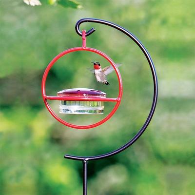 Show full view: Mosaic Birds Hummble Garden Stake Bird Feeder, 44-in slide 6 of 9