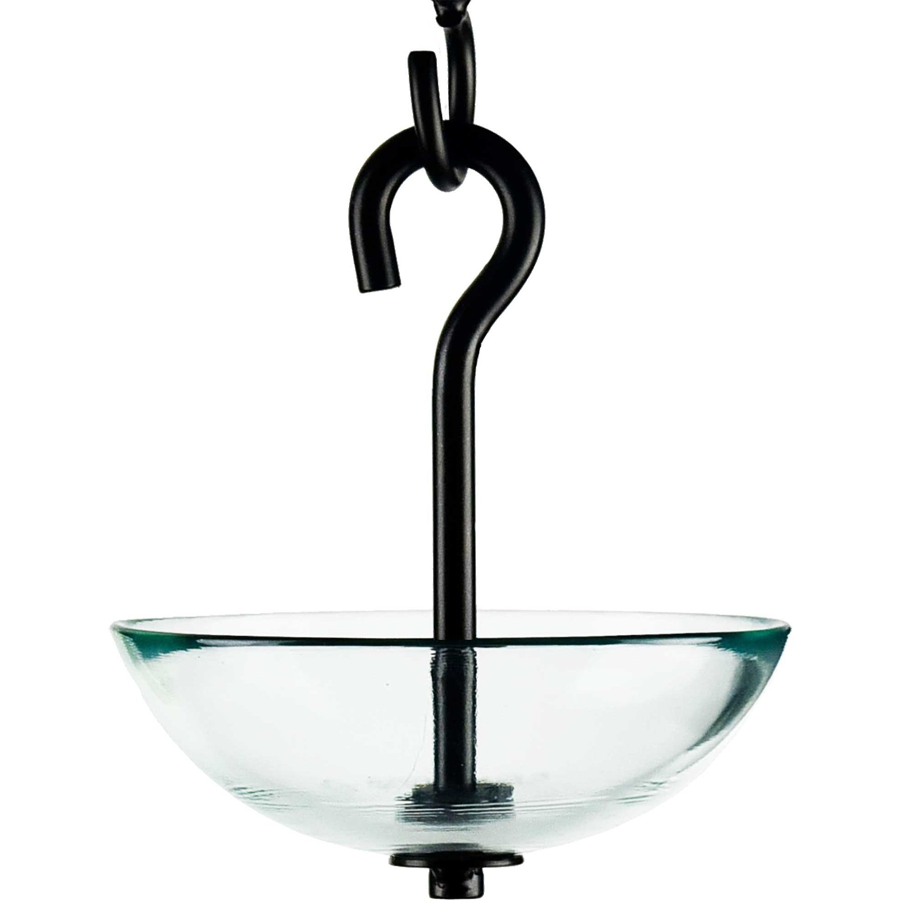 Mosaic Birds Single Hanging Poppy Bird Feeder, 4.7-oz, Clear