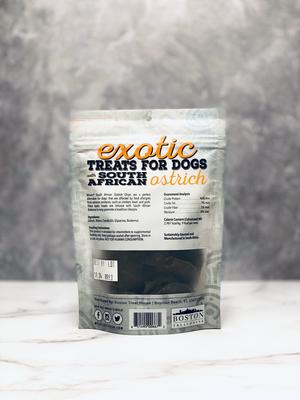 Show full view: Mosaic South African Ostrich Chips Butternut Infused Jerky Dog Treats, 2.5-oz bag slide 4 of 4