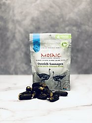 Mosaic South African Ostrich Sausages Buchu Infused Jerky Dog Treats, 3-oz bag slide 2 of 3