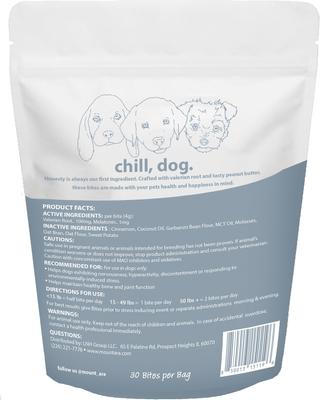 Show full view: Mount Ara Chill Bites Sweet Potato Dog Treats, 4-oz slide 3 of 6