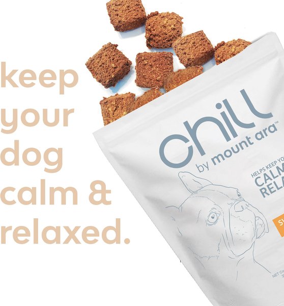 Mount Ara Chill Bites Sweet Potato Dog Treats, 4-oz