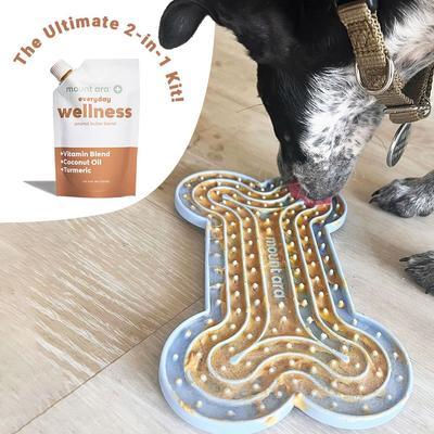 Show full view: Mount Ara Chill-Mat & Every Day Wellness Peanut Butter Bundle Dog Calming Supplement, 1-lb bag slide 4 of 5