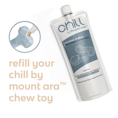 Show full view: Mount Ara Chill Peanut Butter Spread Dog Treats, 8-oz slide 4 of 6