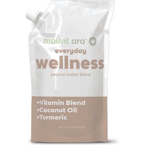 Mount Ara Everyday Wellness Peanut Butter Dog Treats, 8-oz, case of 2