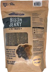 Mountain Plains All American Pet Treats Bison Jerky Grain-Free Dog Treats, 2.25-lb bag slide 2 of 5