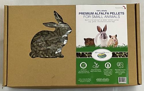 Show full view: Mountain Sunrise Feed Alfafa Hay Pellets Small Pet Food, 10-lb bag slide 2 of 2