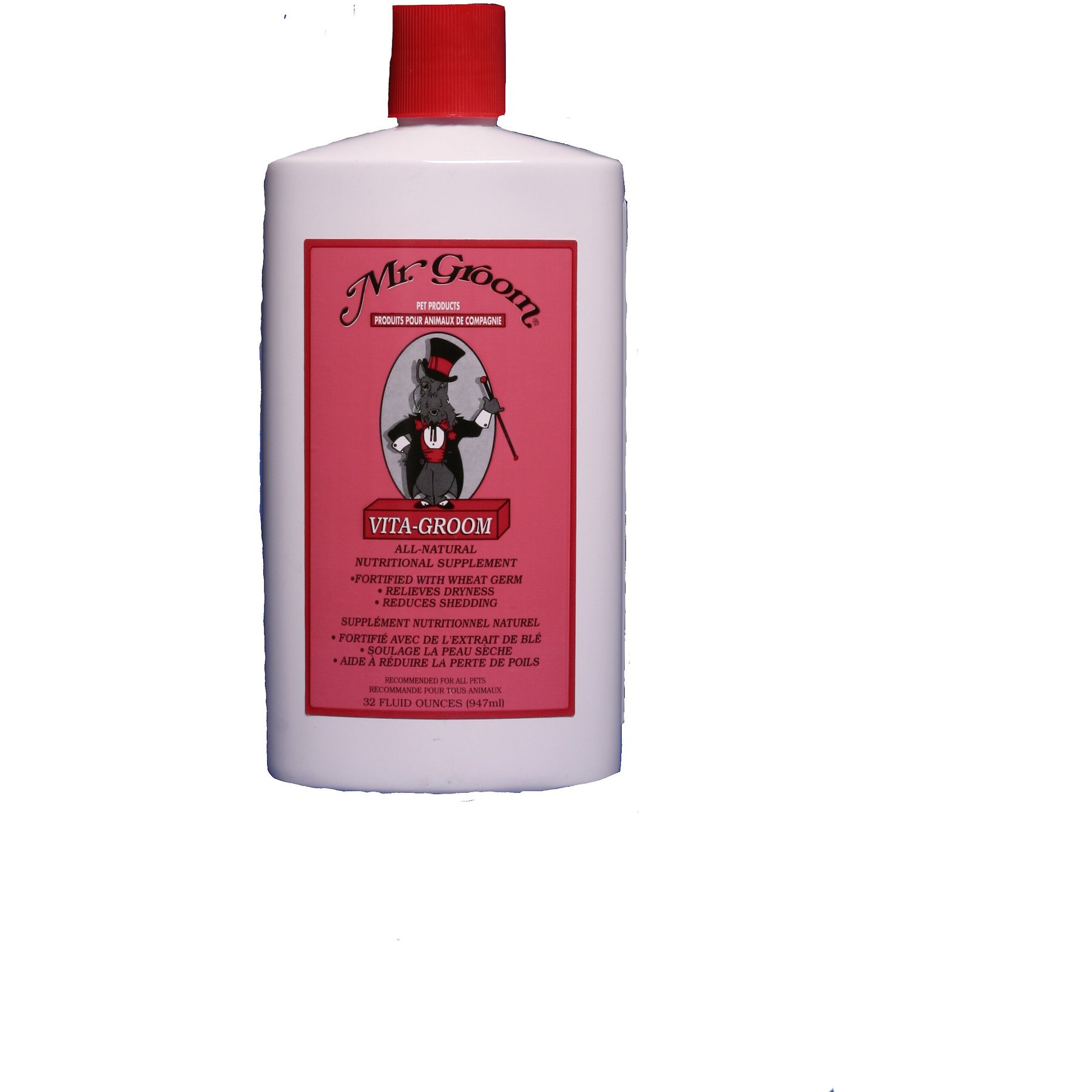 Mr. Groom Vita-Groom Balanced Nutritional Dog Supplement, 32-fl oz bottle