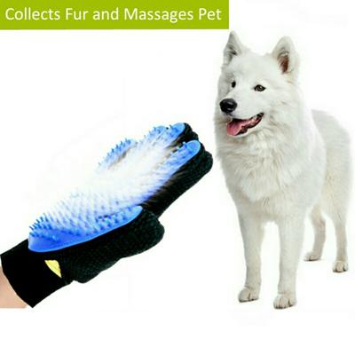 Show full view: Mr. Peanut's Hand Gloves Dog & Cat Grooming & Deshedding Aid, 2 count slide 4 of 5