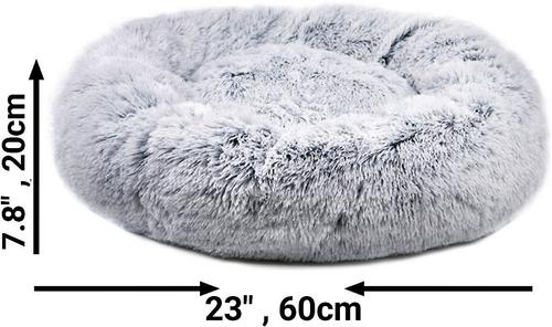 Show full view: Mr. Peanut's OrthoPlush Orthopedic Cat & Dog Bed, Gray, Small slide 3 of 5