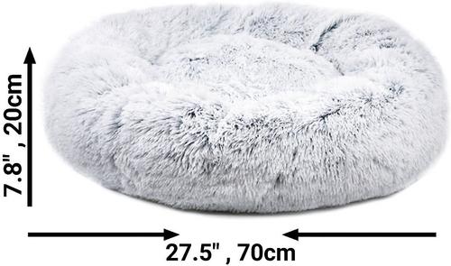 Show full view: Mr. Peanut's OrthoPlush Orthopedic Cat & Dog Bed, Snowflake White, Medium slide 3 of 6