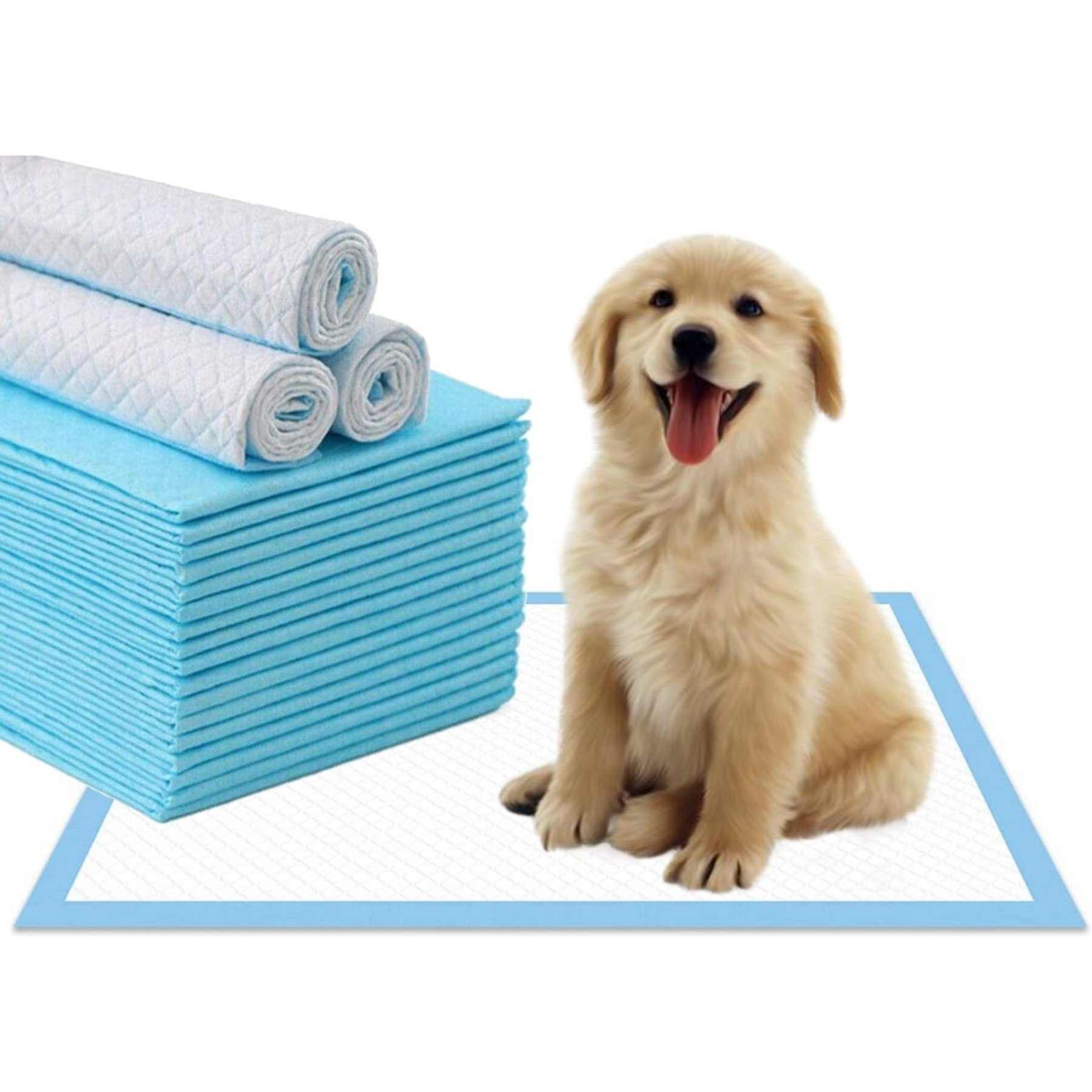 Mr. Peanut's Premium Absorbent Gel Dog & Cat Pee Pads, 40 count