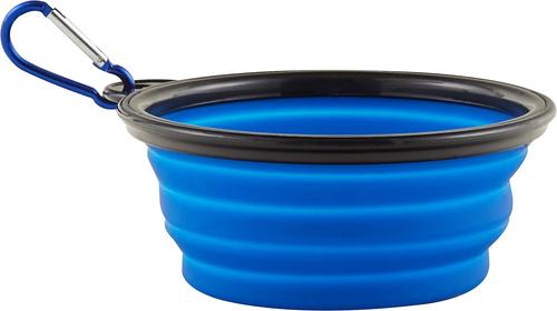Show full view: Mr. Peanut's Premium Collapsible Non-Skid Silicone Dog & Cat Bowls, 1.5-cup, 3 count slide 6 of 10