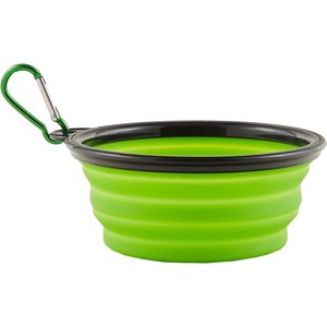 Mr. Peanut's Premium Collapsible Non-Skid Silicone Dog & Cat Bowls, 12-oz, 4 count