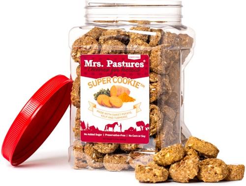 Show full view: Mrs. Pastures Natural Sweet Potato Super Cookie Horse Treats, 1.5-lb jar slide 4 of 4
