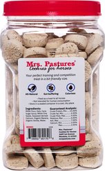 Mrs. Pastures Natural Vanilla & Banana Ring Ready Cookie Horse Treats, 36-oz jar slide 2 of 2