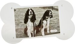Mud Pie Bone Acrylic Dog Picture Frame