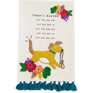 Mud Pie Funny Kraft Leave Me Alone Dog Plaque