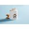 Show in main carousel: Mud Pie Paw Print Treat Dog Food Storage Container, White slide 2 of 2