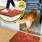Show in main carousel: Muddy Mat Highly Absorbent Chenille Dog Door Mat, Orange, 24 x 60-in slide 5 of 9