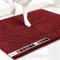 Show in main carousel: Muddy Mat Highly Absorbent Chenille Dog Door Mat, Red, 19 x 30-in slide 1 of 9