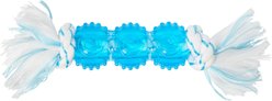 Multipet Canine Clean Mint Rope & Balls Tough Dog Chew Toy, Blue slide 2 of 3
