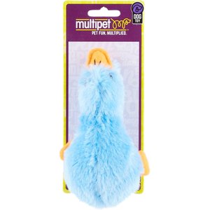 Multipet Duckworth Squeaky Plush Dog Toy, Color Varies, Mini