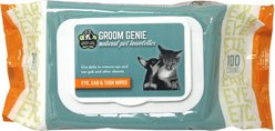 Multipet Groom Genie Eye, Ear & Tush Dog Wipes, 100 count