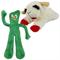 Show in main carousel: Multipet Gumby + Lamb Chop Squeaky Plush Dog Toy slide 1 of 10