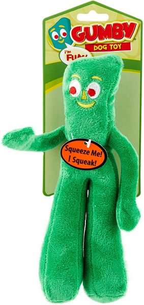 Show full view: Multipet Gumby + Lamb Chop Squeaky Plush Dog Toy slide 3 of 10