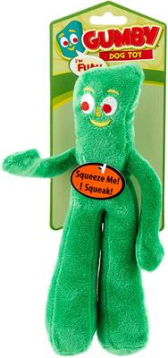 Show full view: Multipet Gumby + Lamb Chop Squeaky Plush Dog Toy slide 3 of 10