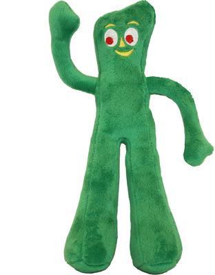 Show full view: Multipet Gumby Plush Squeaky Dog Toy slide 1 of 6