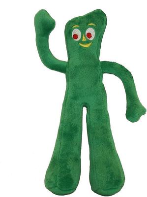 Show full view: Multipet Gumby Plush Squeaky Dog Toy slide 3 of 6