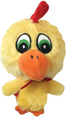 Show full view: Multipet Knobby Noggins Squeaky Plush Dog Toy, Character Varies slide 2 of 5