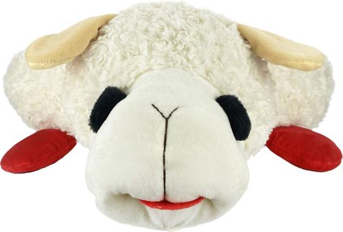 Show full view: Multipet Lamb Chop Bolster Cat & Dog Bed with Removable Cover slide 2 of 6