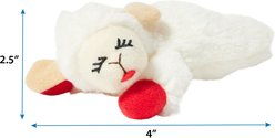 Multipet Lamb Chop Plush Cat Toy with Catnip slide 2 of 3