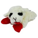 Multipet Lamb Chop Squeaky Plush Dog Toy, Mini